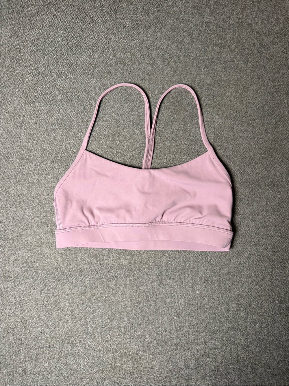 Lululemon Pink Strappy Sports Bra Size 6